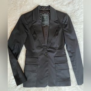 Guess Los Angeles Black Blazer